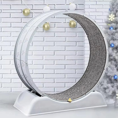 Katzenlaufrad – Leises Cat Exercise Wheel für Wohnungskatzen | Indoor Fitness & Training