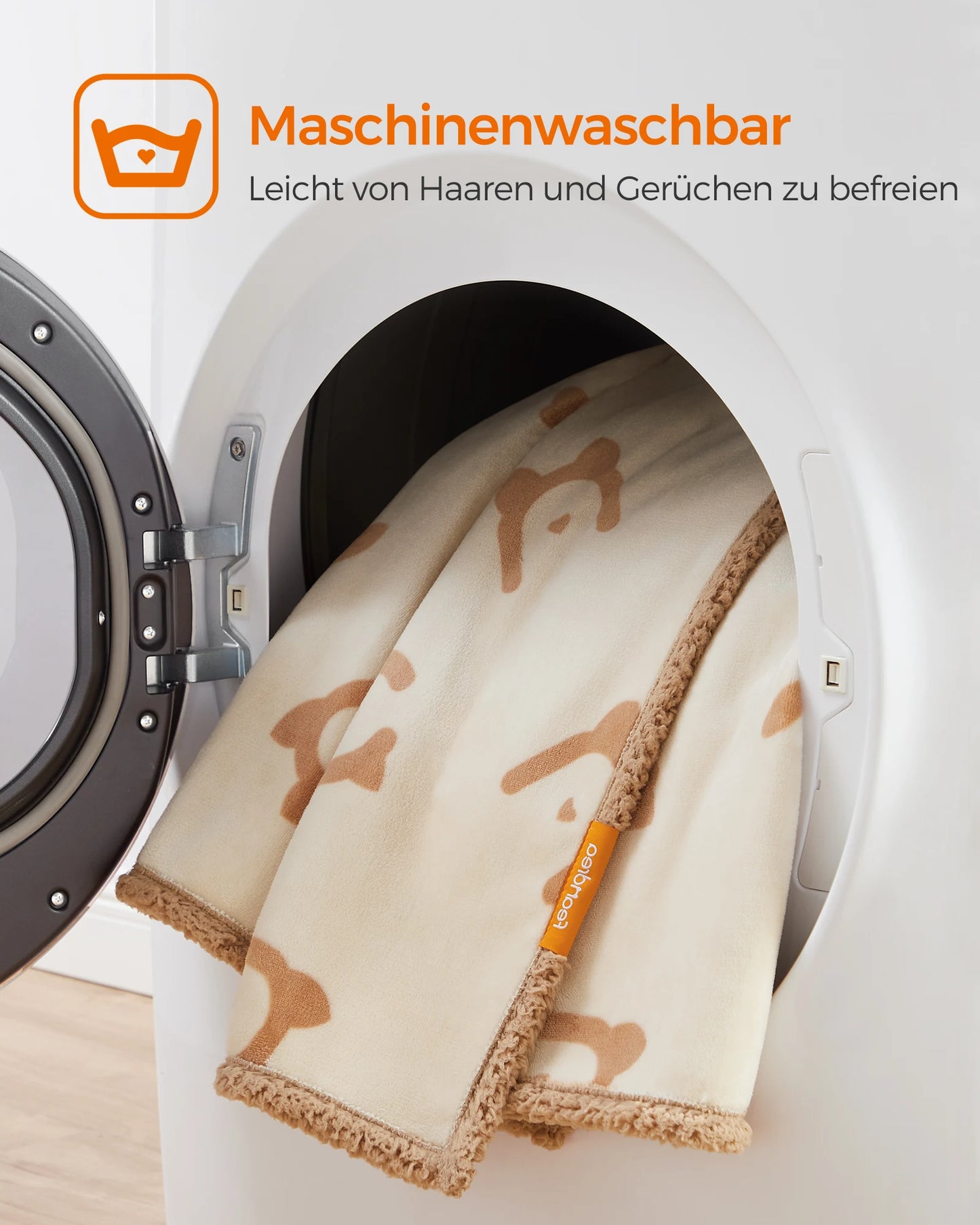 Wasserdichte Hundedecke | Weiche, rutschfeste Schutzdecke für Sofa, Auto & Boden