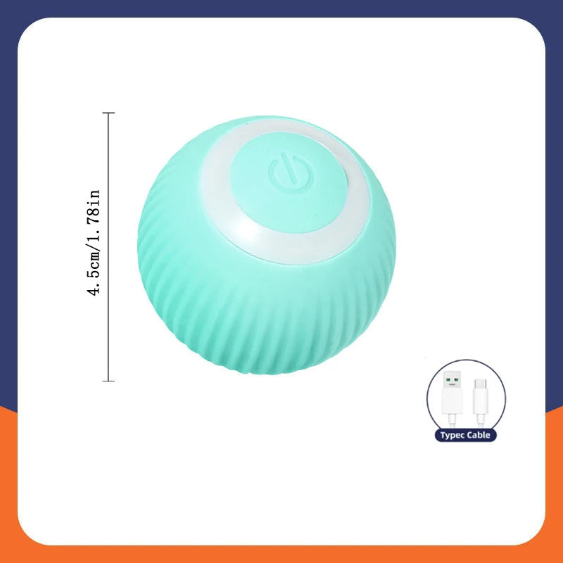Interaktiver automatischer Spielball für Hunde & Katzen | Selbstbewegender Smart Pet Ball