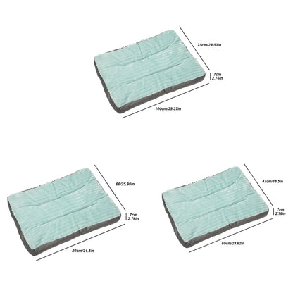 Warme Haustiermatte für Hunde & Katzen | Weiche Wintermatte mit rutschfester Unterseite