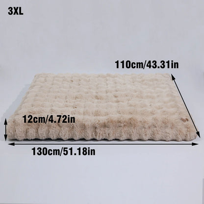Plüschbett für Hunde & Katzen – ultraweich, waschbar, langlebig | Größen M–4XL