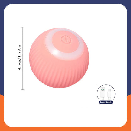 Interaktiver automatischer Spielball für Hunde & Katzen | Selbstbewegender Smart Pet Ball