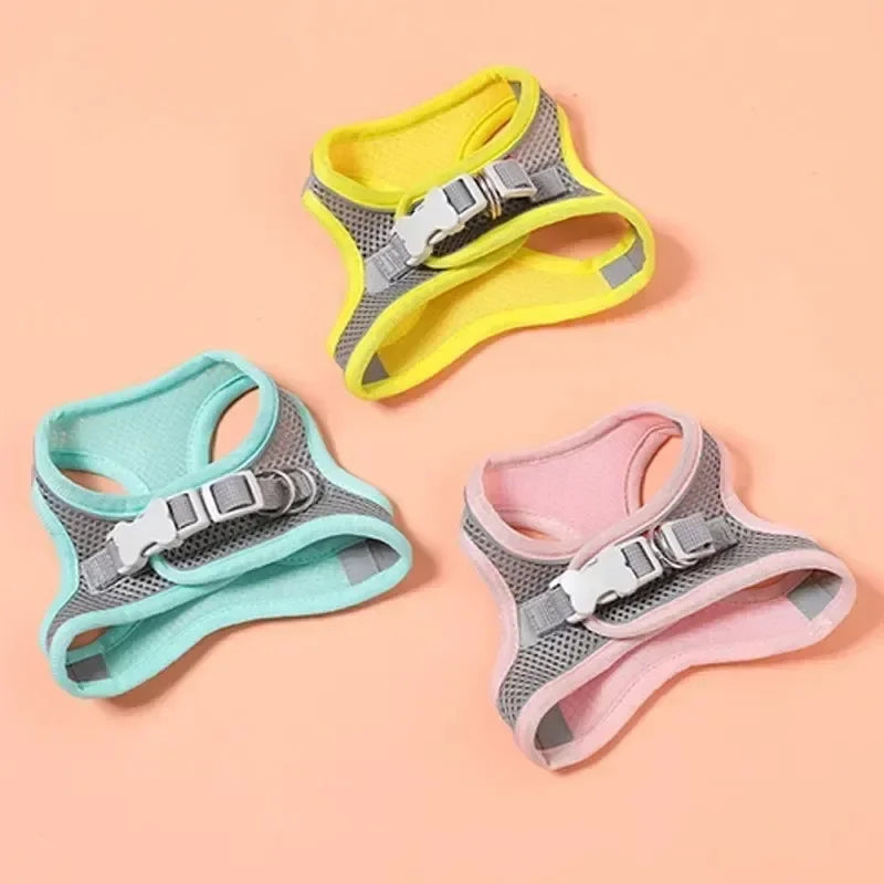 Verstellbares Brustgeschirr für Haustiere | Atmungsaktiv & Sicher