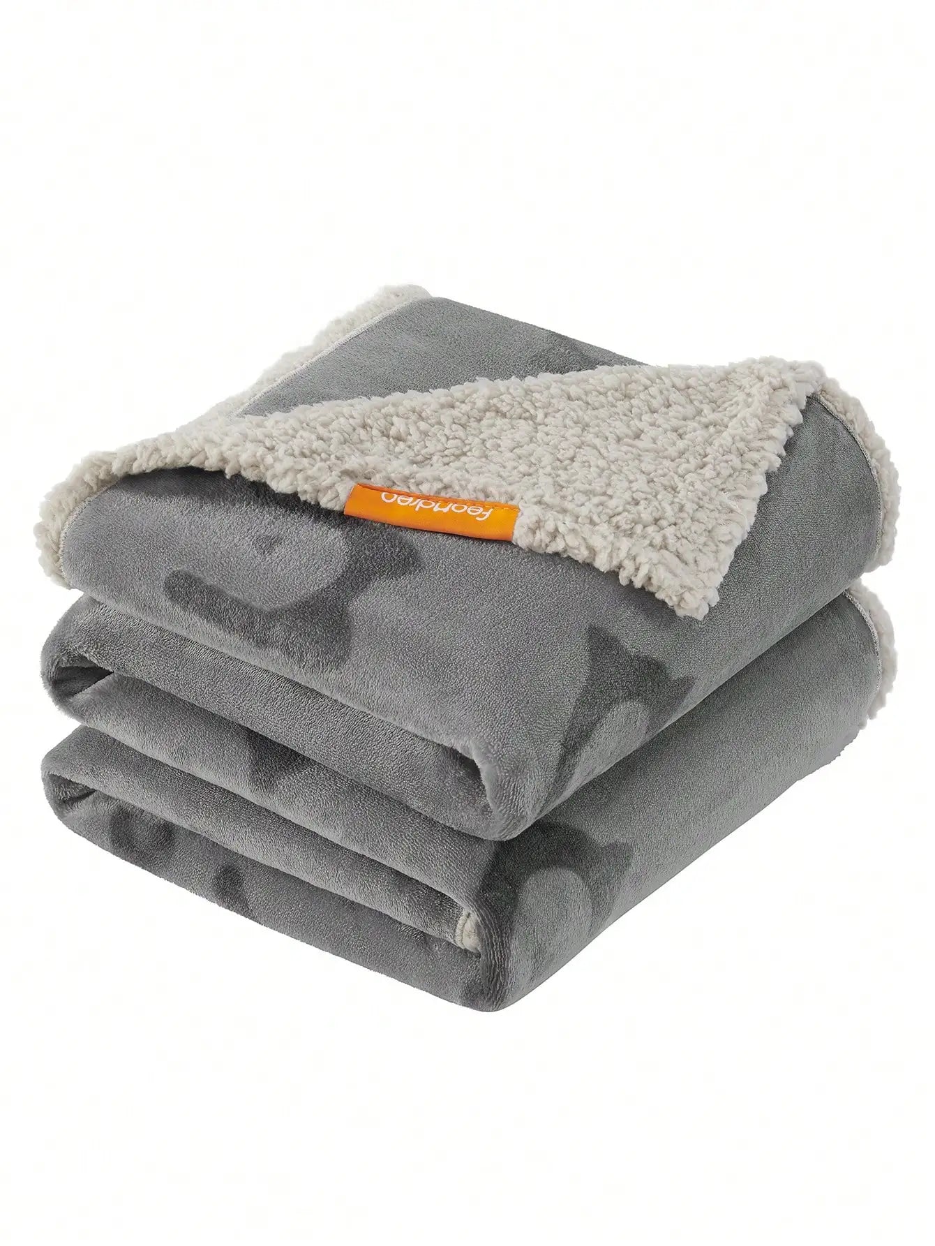 Wasserdichte Fleece-Haustierdecke XL (152×127 cm) | Weiche, waschbare Schutzdecke für Sofa, Auto & Bett