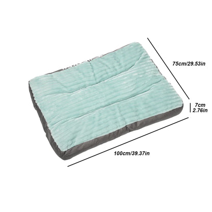 Warme Haustiermatte für Hunde & Katzen | Weiche Wintermatte mit rutschfester Unterseite