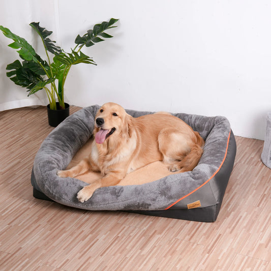 Orthopädisches Hundebett – ergonomisch, waschbar & extra weich