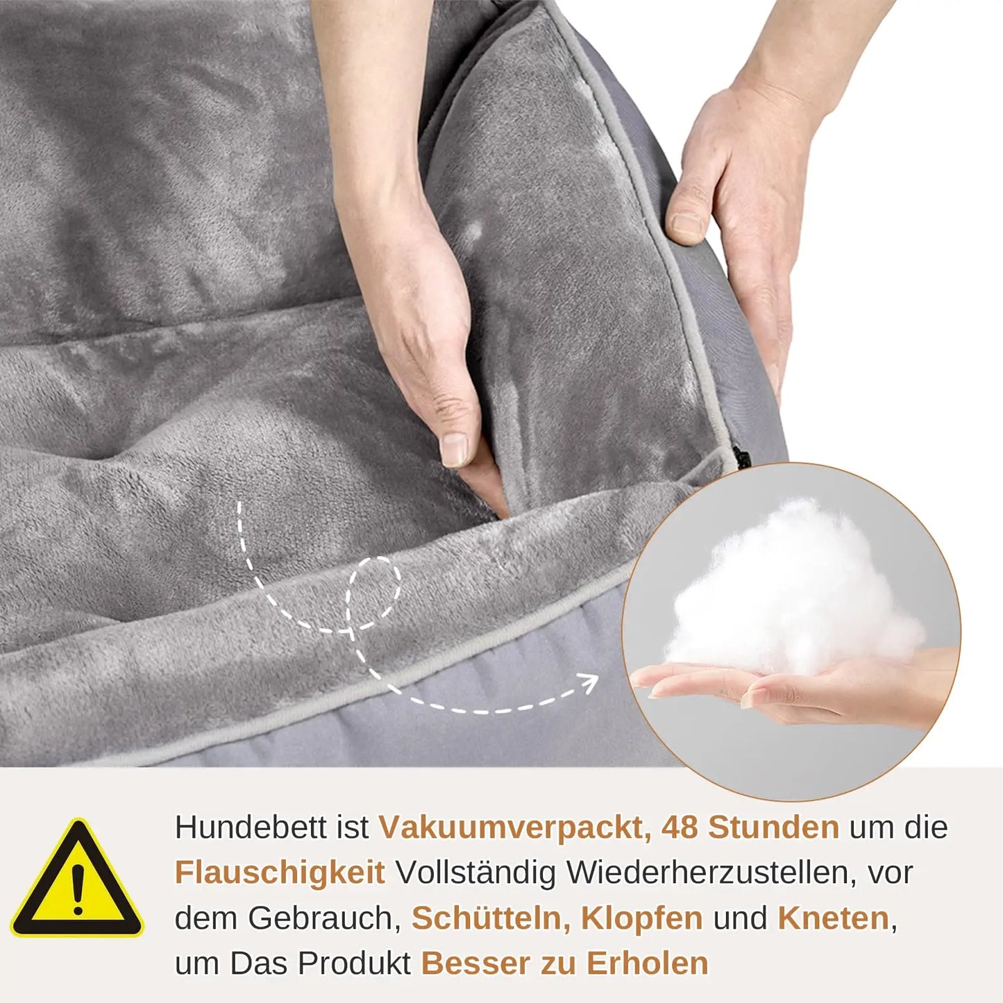 4-in-1 Hundesofa-Bett | Wandelbares Hundebett mit abnehmbarem Bezug – wasserdicht & waschbar