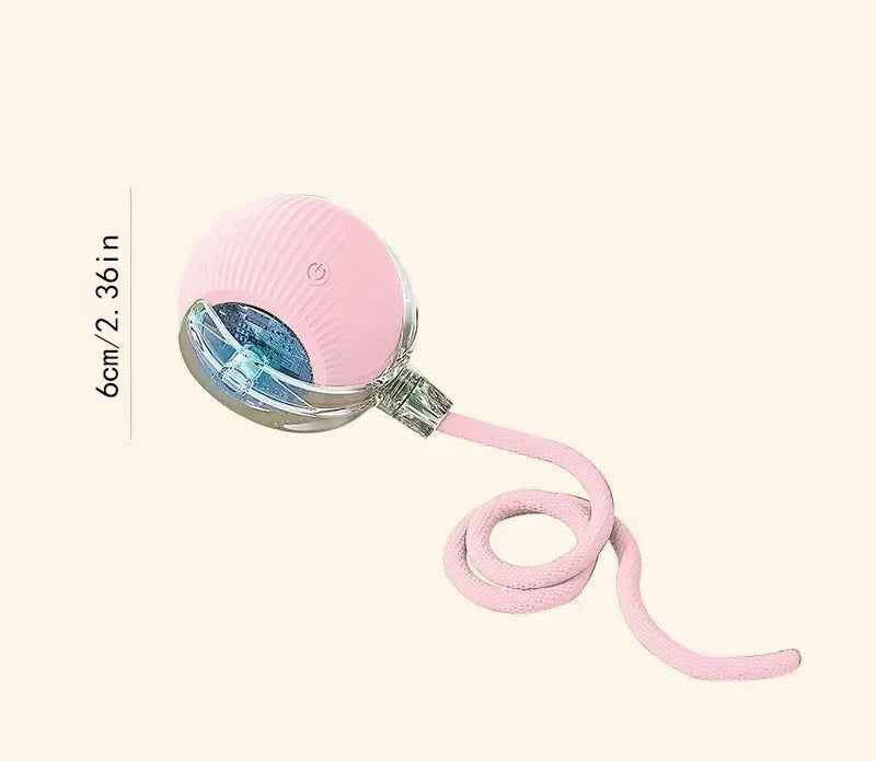 Interaktiver automatischer Spielball für Hunde & Katzen | Selbstbewegender Smart Pet Ball