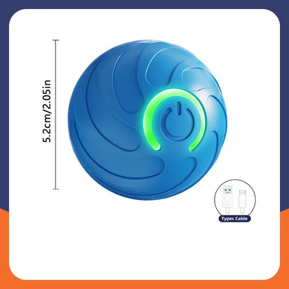 Interaktiver automatischer Spielball für Hunde & Katzen | Selbstbewegender Smart Pet Ball