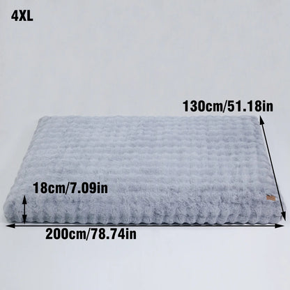 Plüschbett für Hunde & Katzen – ultraweich, waschbar, langlebig | Größen M–4XL