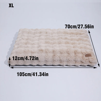 Plüschbett für Hunde & Katzen – ultraweich, waschbar, langlebig | Größen M–4XL